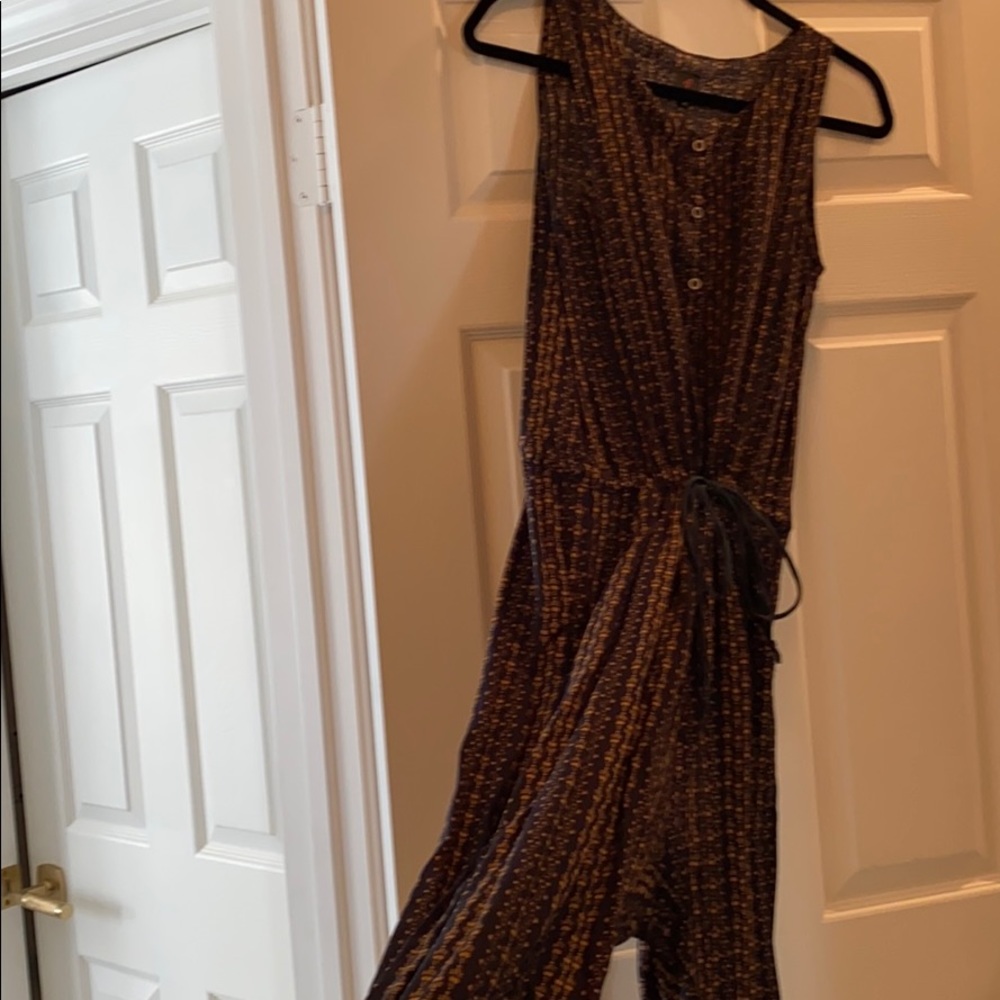 Wide leg jumpsuit